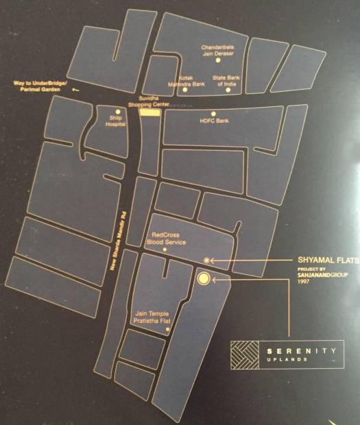 Images for Location Plan of Sahjanand Serenity Uplands