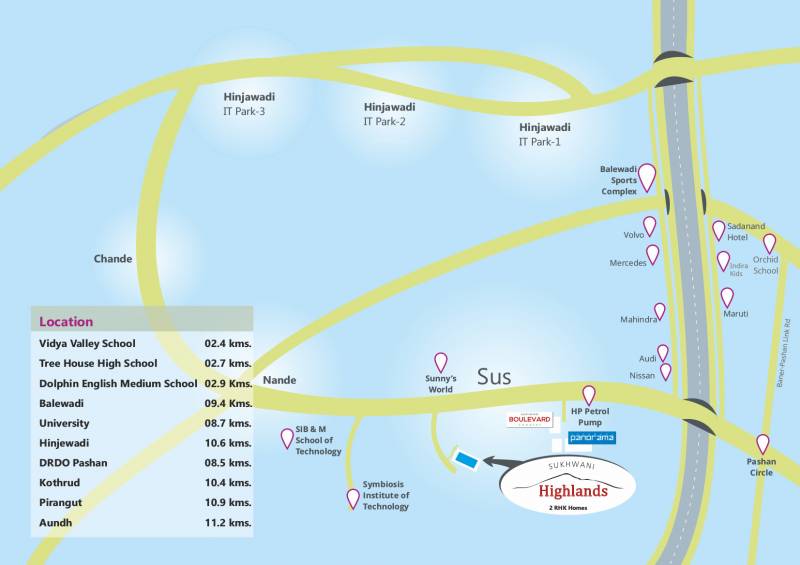  sukhwani-highlands Location Plan