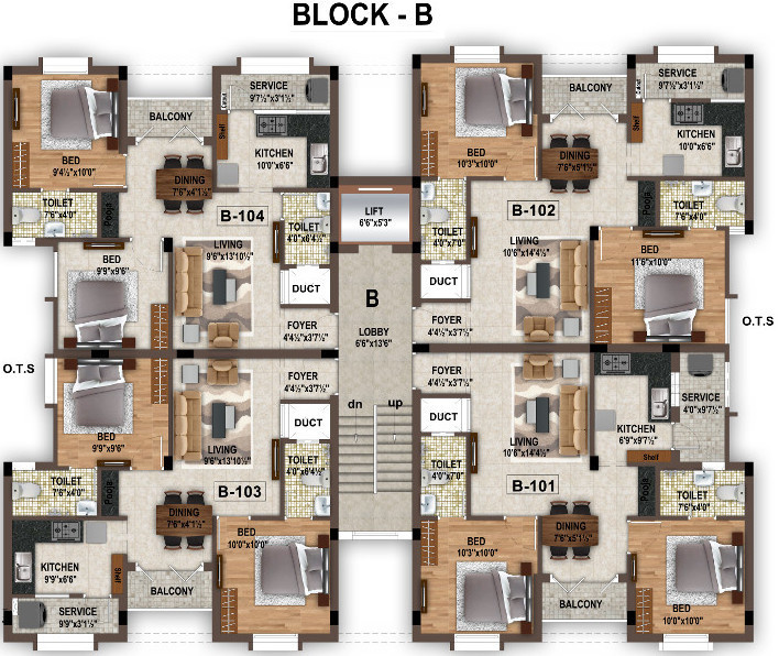 Images for Cluster Plan of Optima Diamond