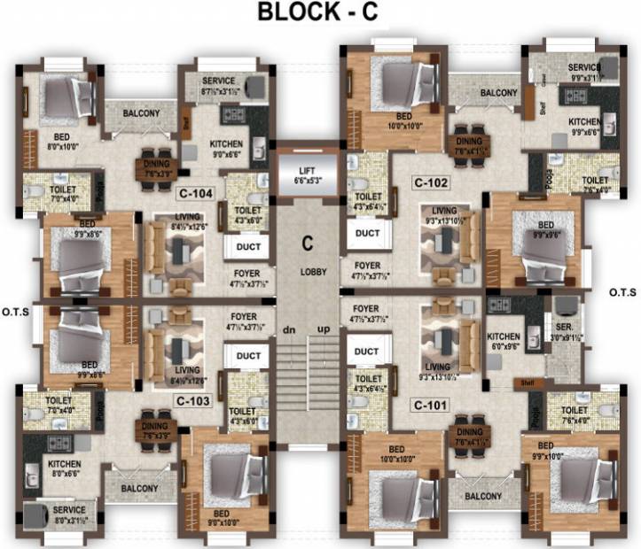 Images for Cluster Plan of Optima Diamond