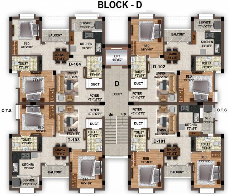 Images for Cluster Plan of Optima Diamond