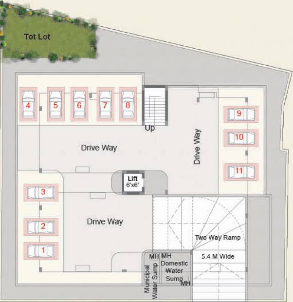 Images for Cluster Plan of Rami Ashoo Towers