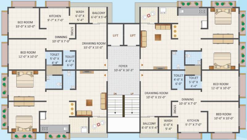 Images for Cluster Plan of P And P Prarthna Exotica