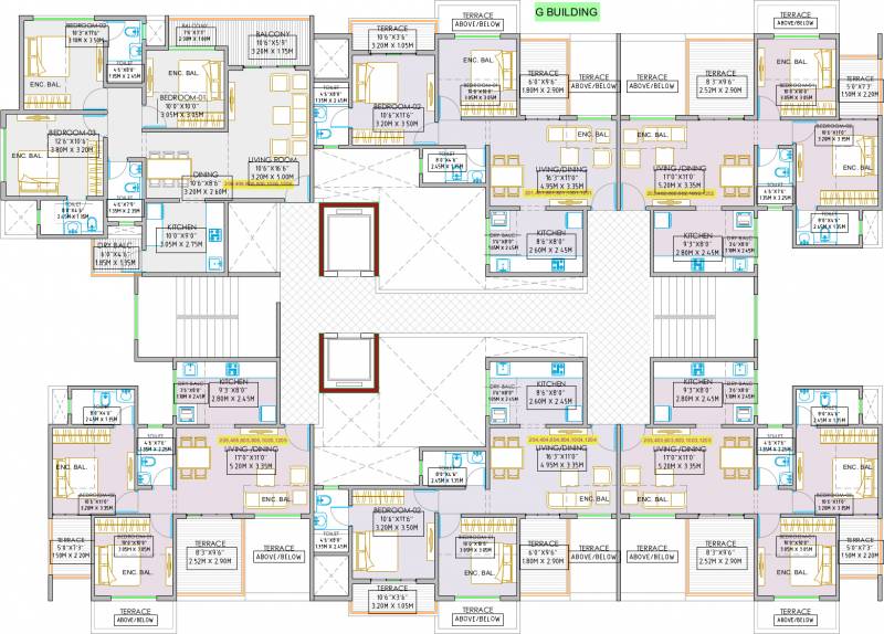 Images for Cluster Plan of Shree Sonigara Signature Park G And H Building
