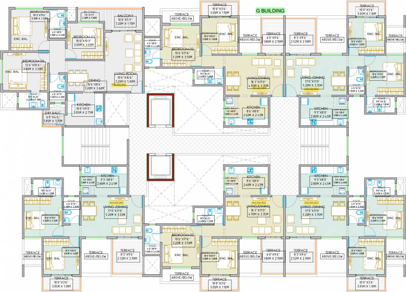Images for Cluster Plan of Shree Sonigara Signature Park G And H Building