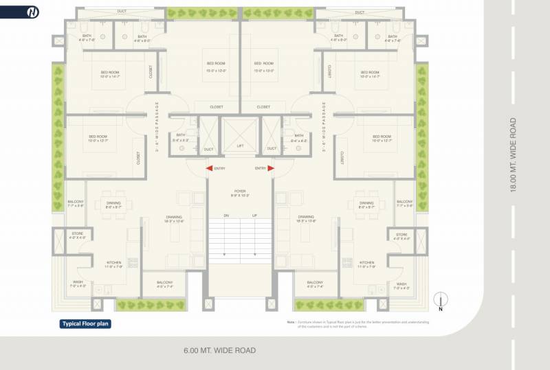 Images for Cluster Plan of Navkar Elegance