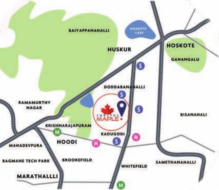 Images for Location Plan of Amrutha Maple