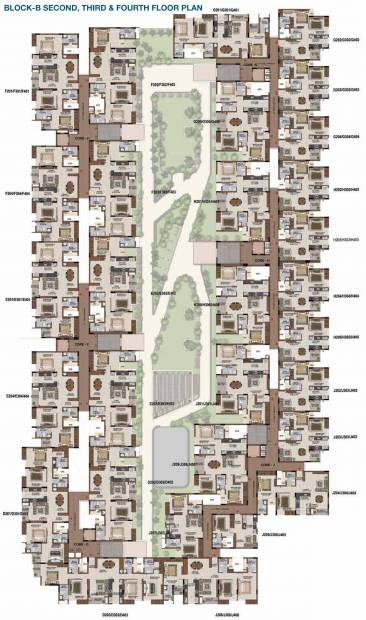  castle Cluster Plan