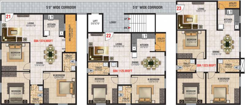  paradise Block A Cluster Plan