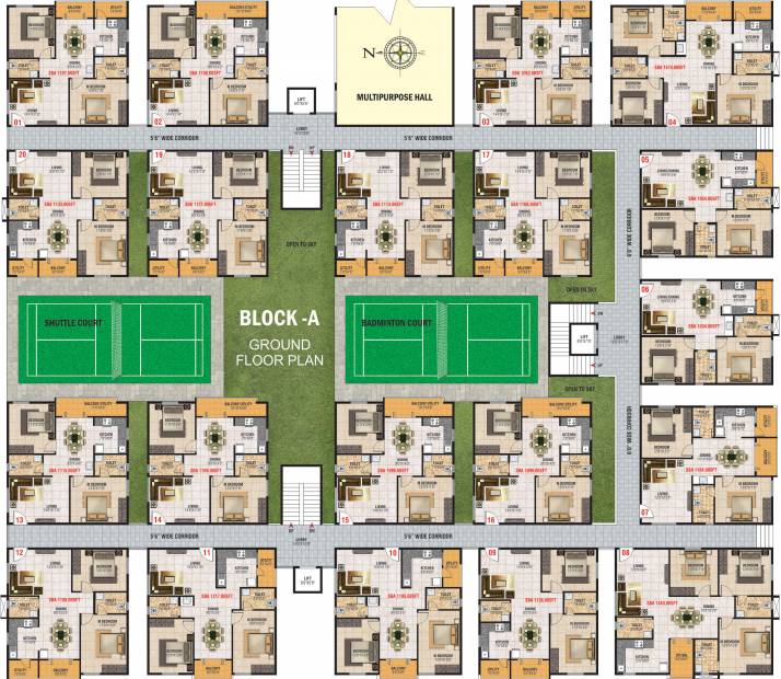  paradise Images for Cluster Plan of Jayani Paradise