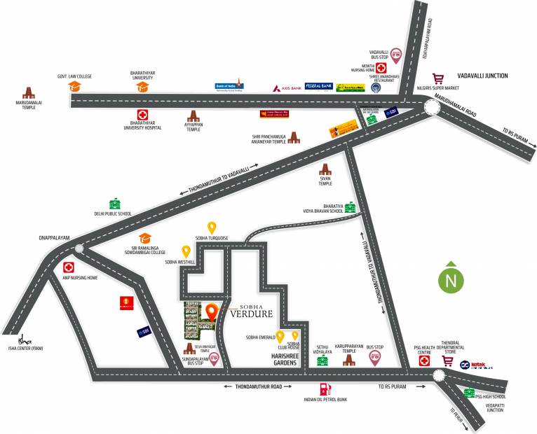 Images for Location Plan of Sobha Verdure