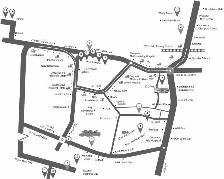 Images for Location Plan of Sumadhura Soham Phase 2