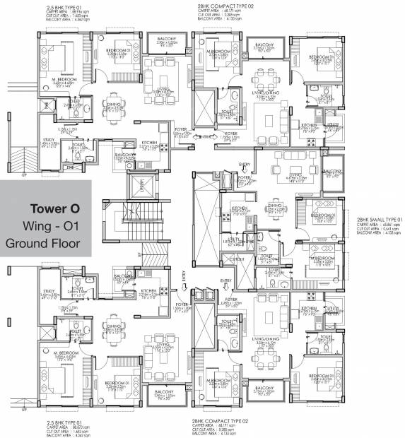 Images for Cluster Plan of Godrej Zest At Godrej Eternity