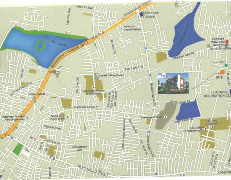  basava-pride Location Plan