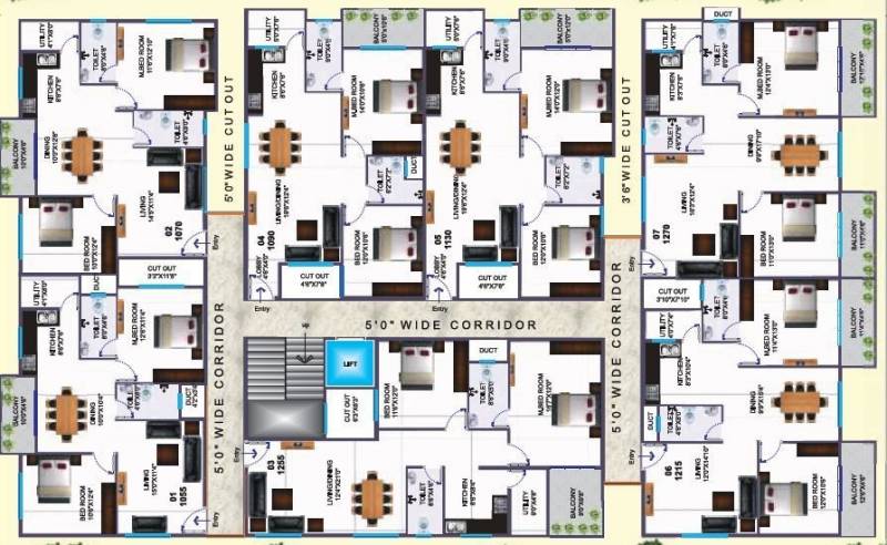  silicon-indraprastha Cluster Plan
