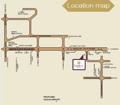 Images for Location Plan of Jay pee Developers Jay Pee Serenity