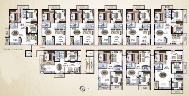 Images for Cluster Plan of Mythri Mythri Mithila