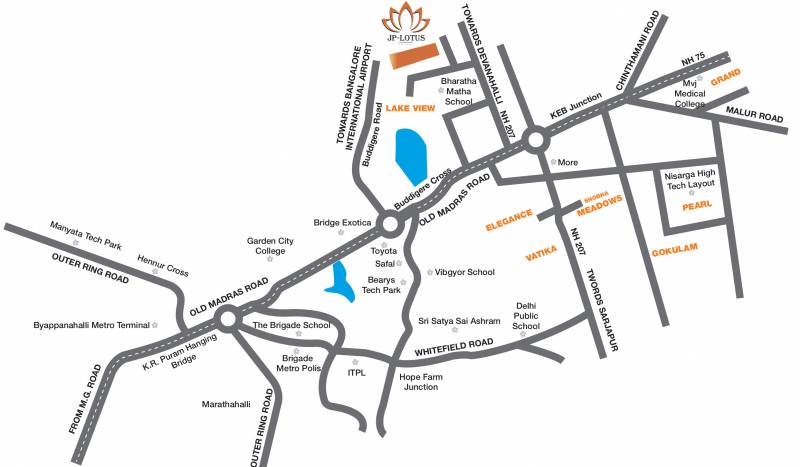  lotus Location Plan