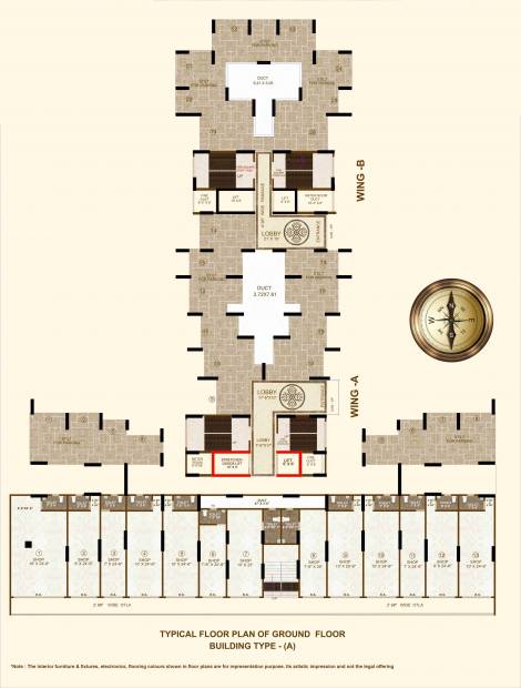  empire-phase-1 Wing A Cluster Plan