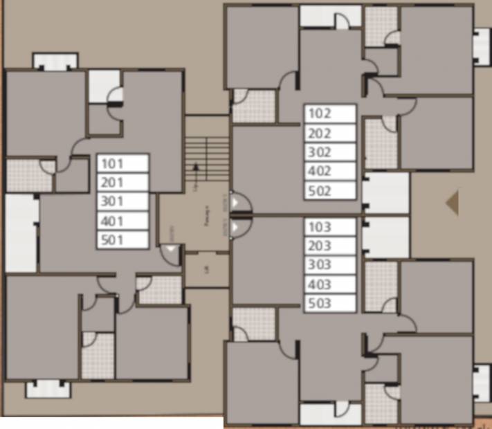 Images for Cluster Plan of Shreeji Riddhi Siddhi Erica