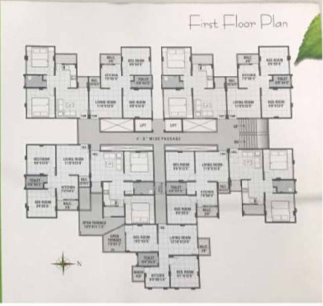 Images for Cluster Plan of Om Residency