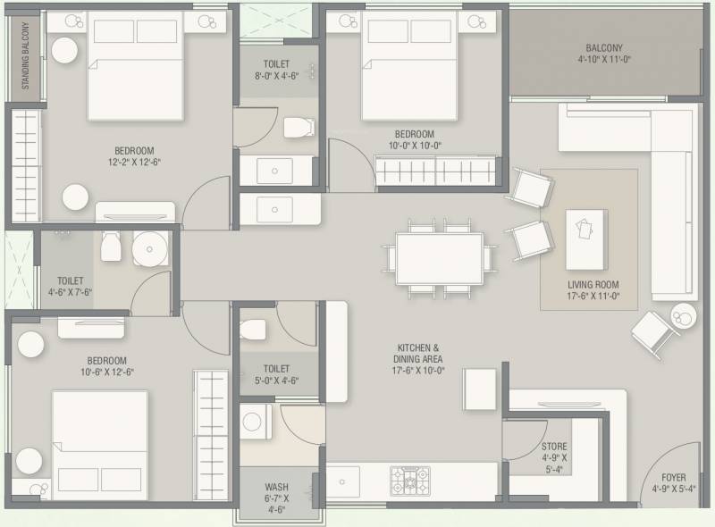 Images for Cluster Plan of Orchid Flora