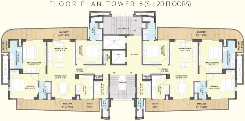 Images for Cluster Plan of Chintels Serenity Pocket B Phase II