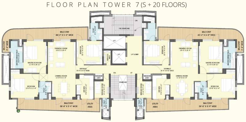 Images for Cluster Plan of Chintels Serenity Pocket B Phase II