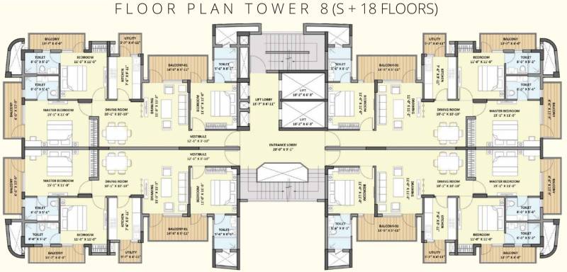 Images for Cluster Plan of Chintels Serenity Pocket B Phase II