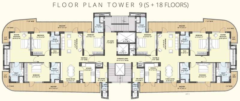Images for Cluster Plan of Chintels Serenity Pocket B Phase II