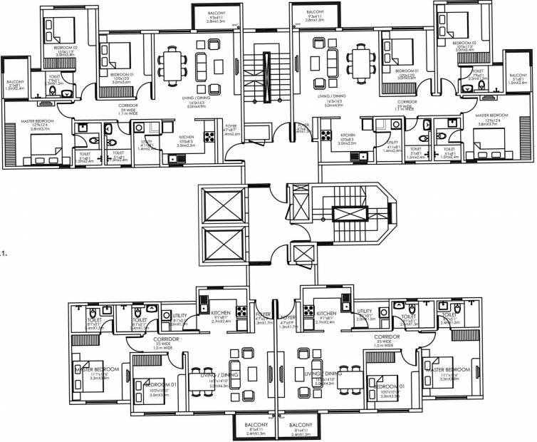 Images for Cluster Plan of Godrej Lake Gardens