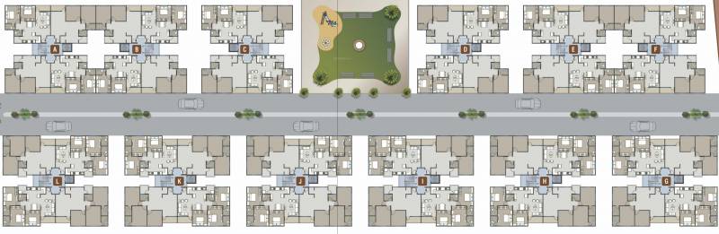  pride Images for Layout Plan of Akshar Pride