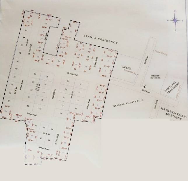 Images for Layout Plan of Sreemali Wind Flowers Layout