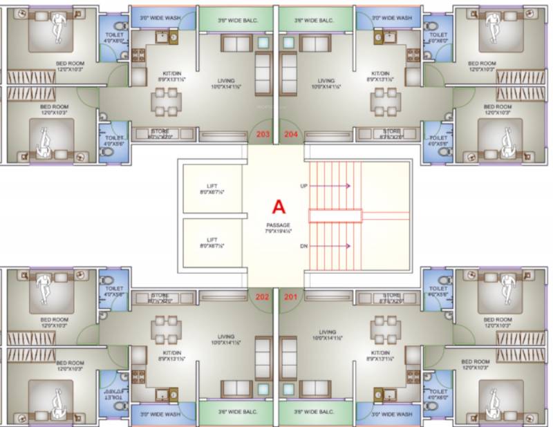 Images for Cluster Plan of Harsh Builcorp Vacanza Homes