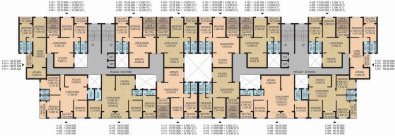  emerald-block-a Typical Floor Plan Of Building A