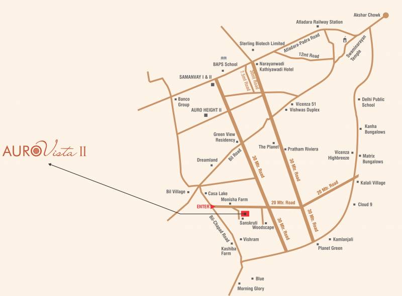  auro-vista-ii Location Plan
