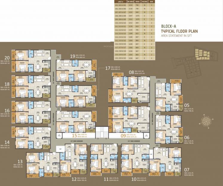  nava-vaibhava-a-block Block A Cluster Plan