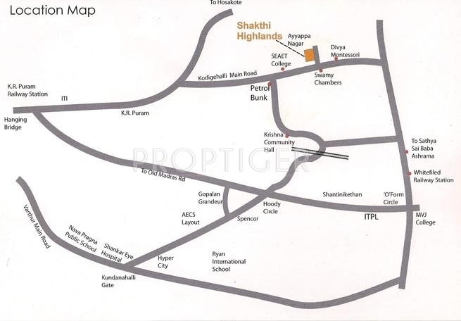 Images for Location Plan of Shakthi Builders Highlands