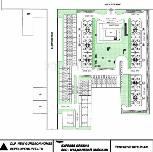  express-greens Images for Layout Plan of DLF Express Greens