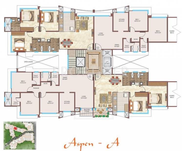 Images for Cluster Plan of Rajhans Kshitij