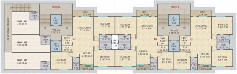  radha-krishna-heights Cluster Plan