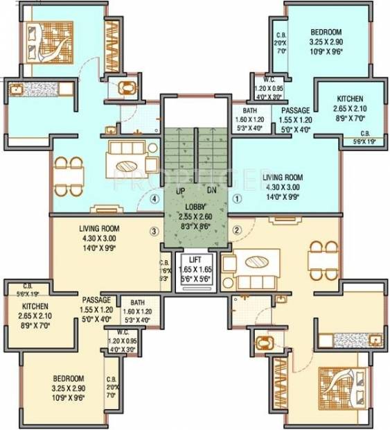 Images for Cluster Plan of Raunak Unnathi Woods