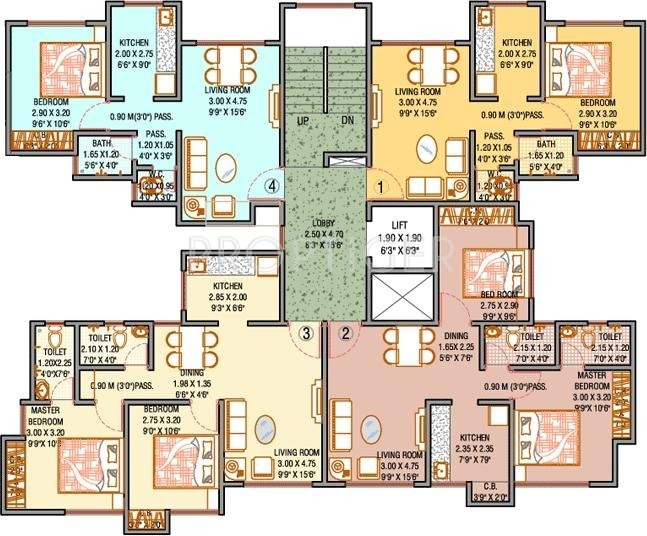 Images for Cluster Plan of Raunak Unnathi Woods