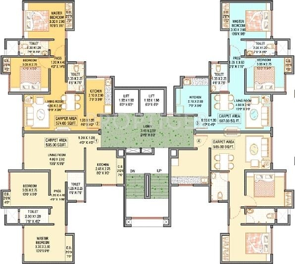 Images for Cluster Plan of Raunak Unnathi Woods