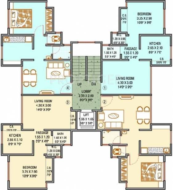 Images for Cluster Plan of Raunak Unnathi Woods