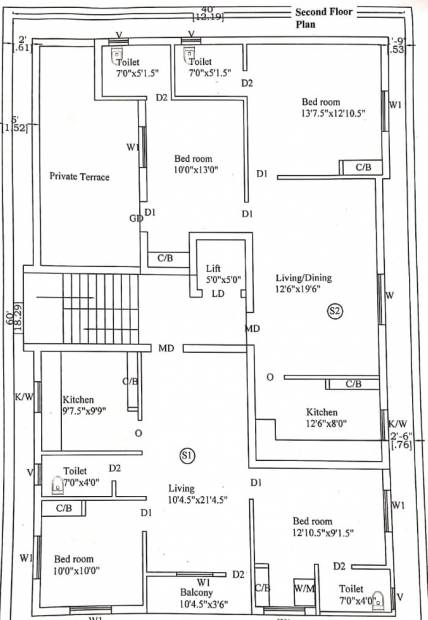  sai-sudha-flats Cluster Plan