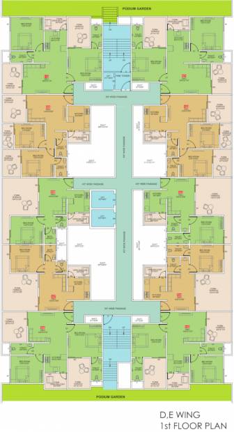  yuva-building-d Cluster Plan