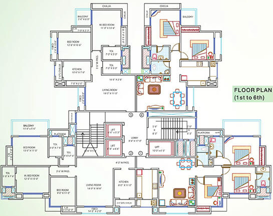  hill-view Hill View Cluster Plan