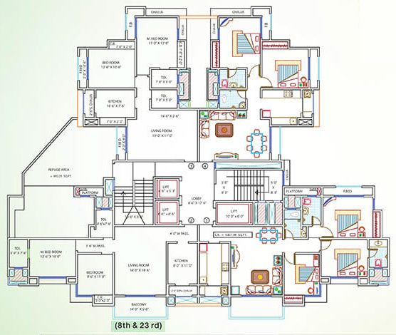  hill-view Hill View Cluster Plan