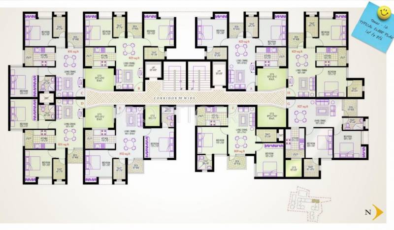 Images for Cluster Plan of Vijay Lotus Pond